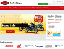 Tablet Screenshot of motoporthillegom.nl